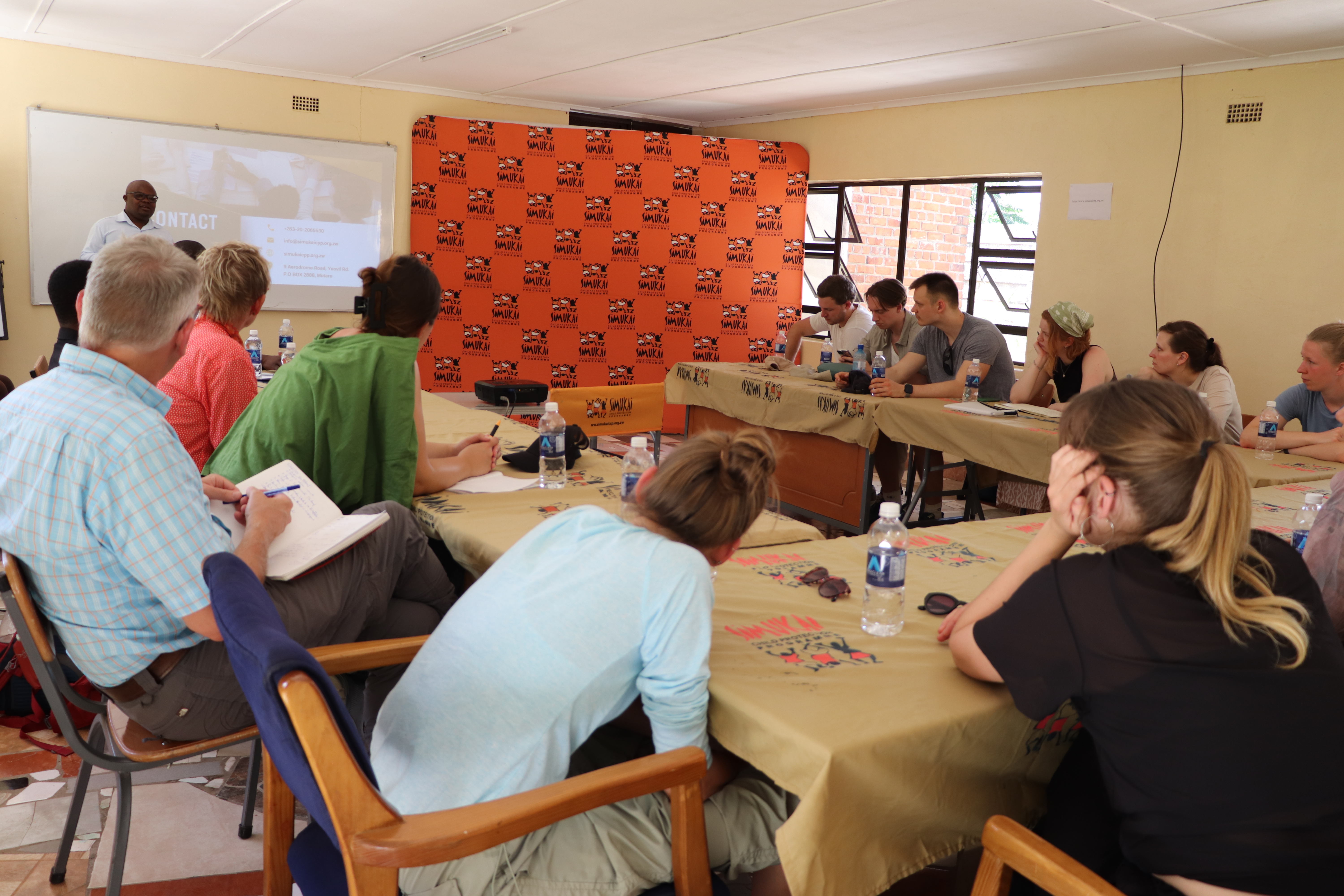 Visit from the University of Potsdam in Germany, led by Dr. Manfred.